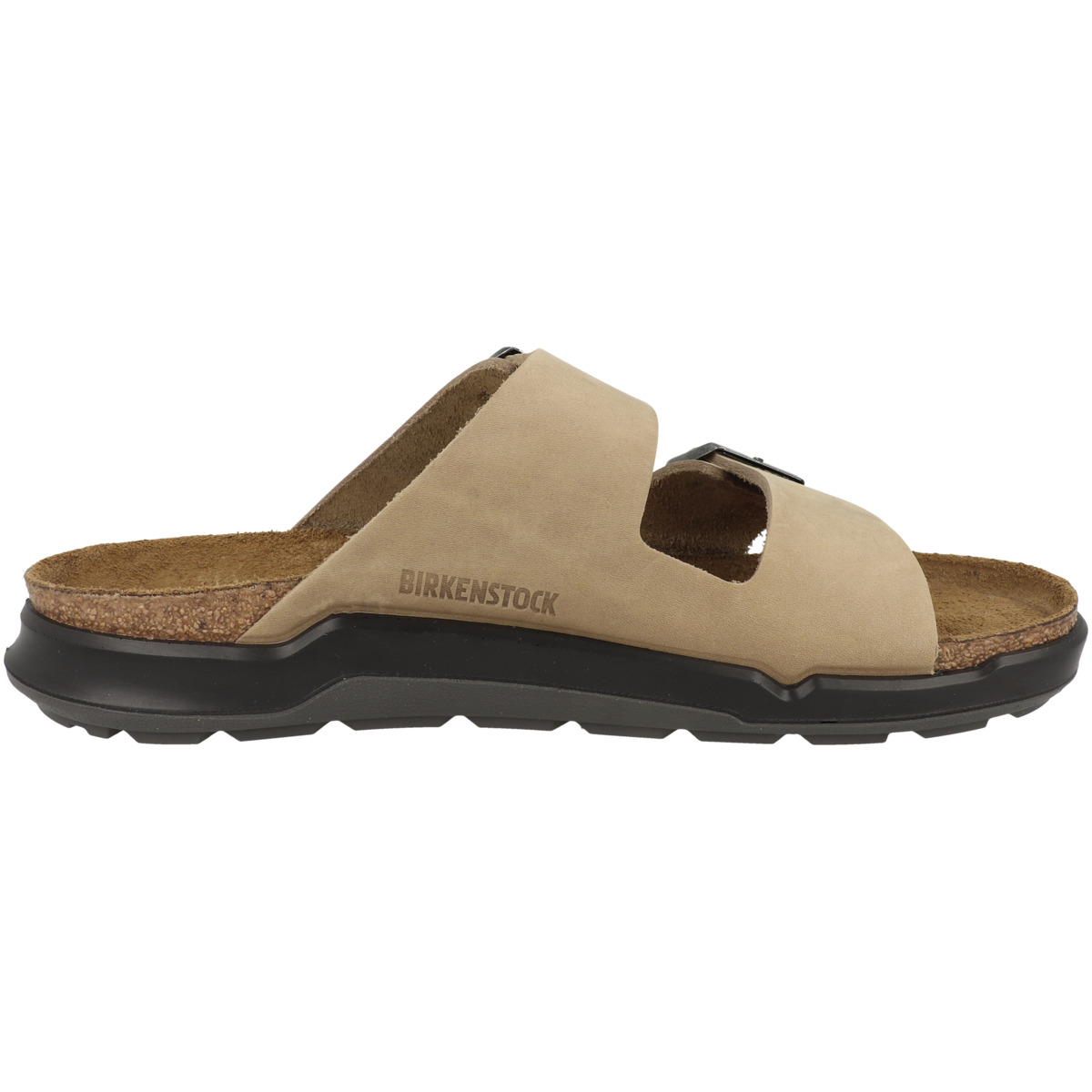 Birkenstock Arizona CT geöltes Nubukleder Sandale normal braun