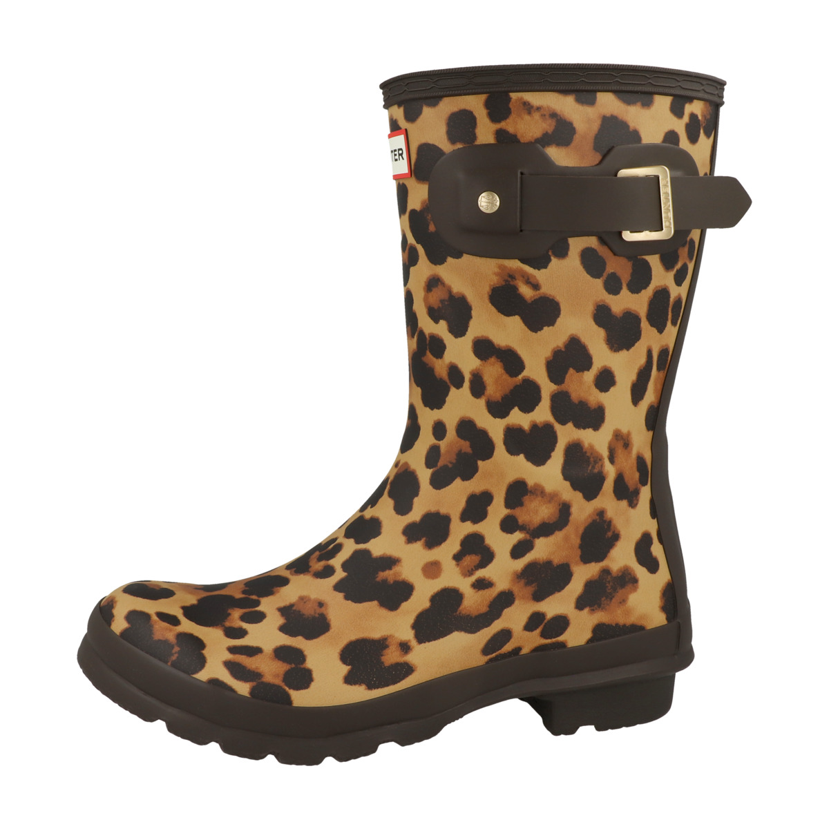 Hunter Womens Original Short Boot Gummistiefel braun