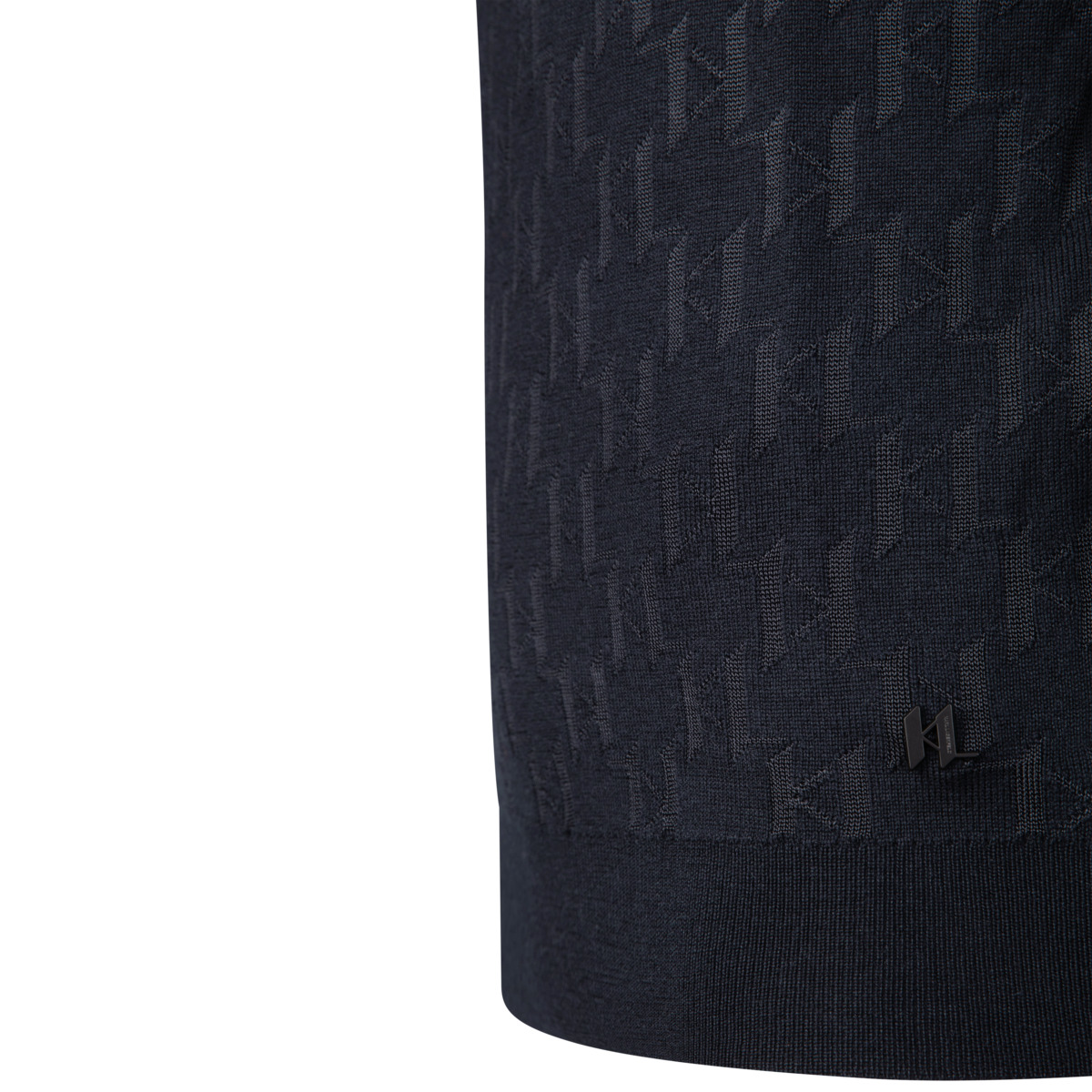 KARL LAGERFELD 655012 Langarmshirt dunkelblau