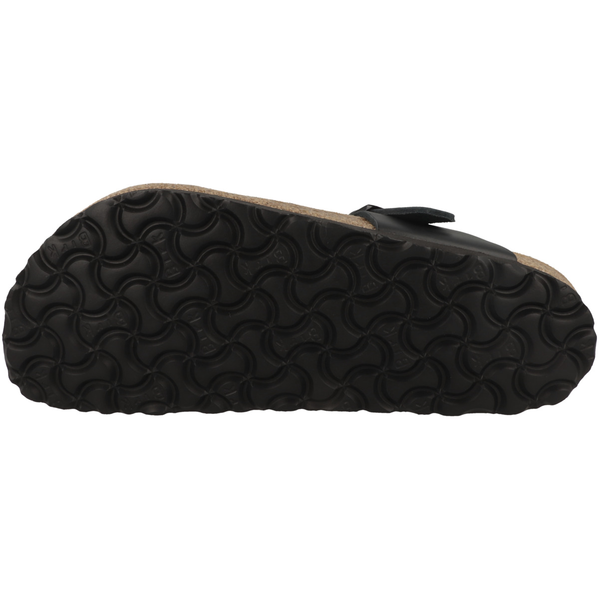 Birkenstock Gizeh Glattleder Sandale normal schwarz