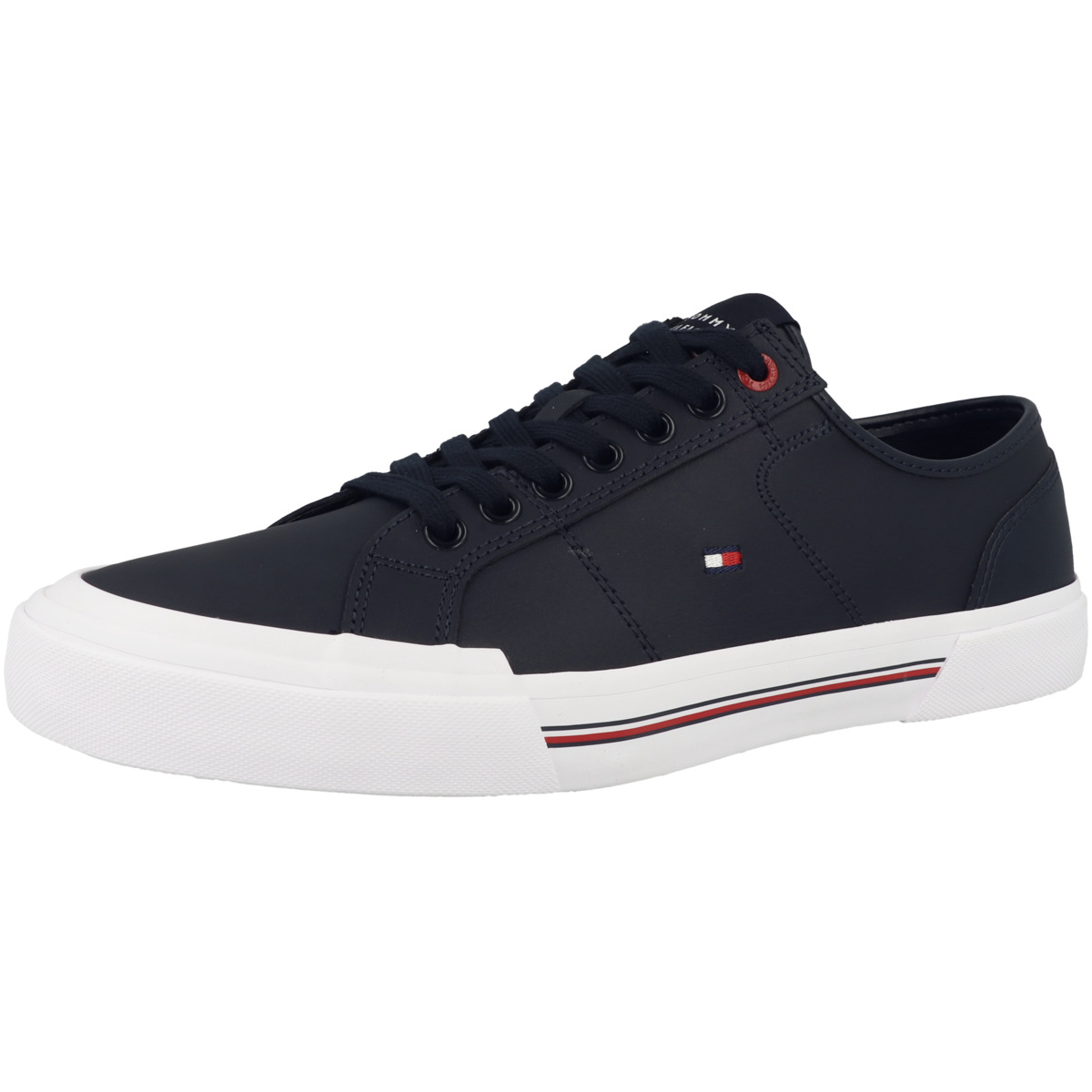 Tommy Hilfiger Core Corporate Vulc Leather Sneaker