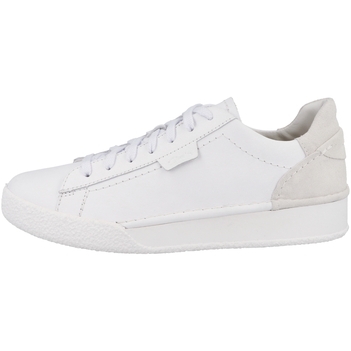 Clarks Craft Cup Lace Sneaker low weiss