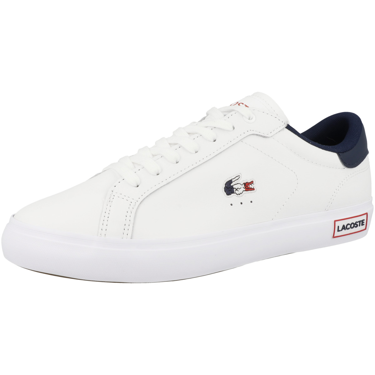 Lacoste Powercourt TRI22 1 SMA Leather Sneaker weiss