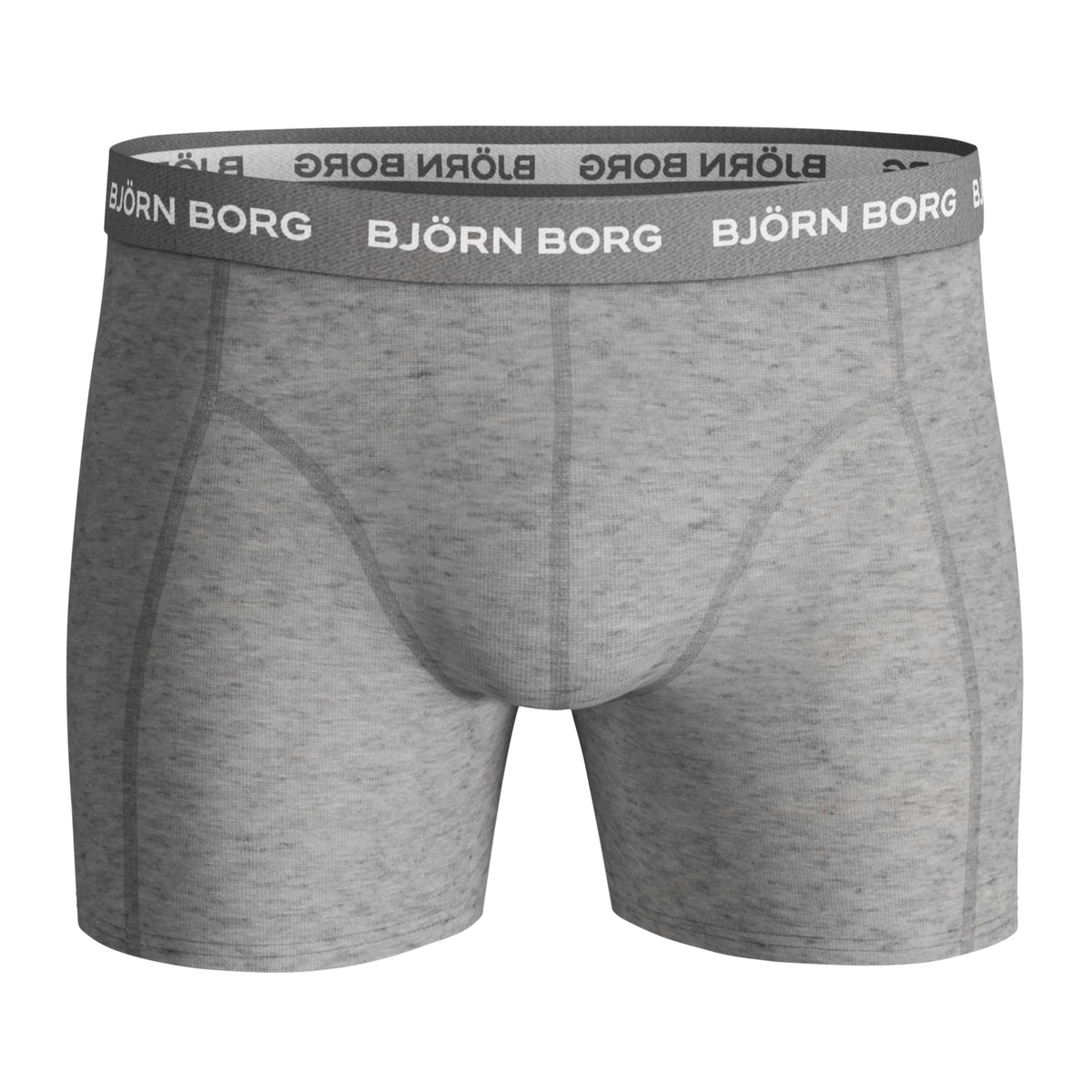 Björn Borg Shadeline Essential 3er Pack Boxershorts grau