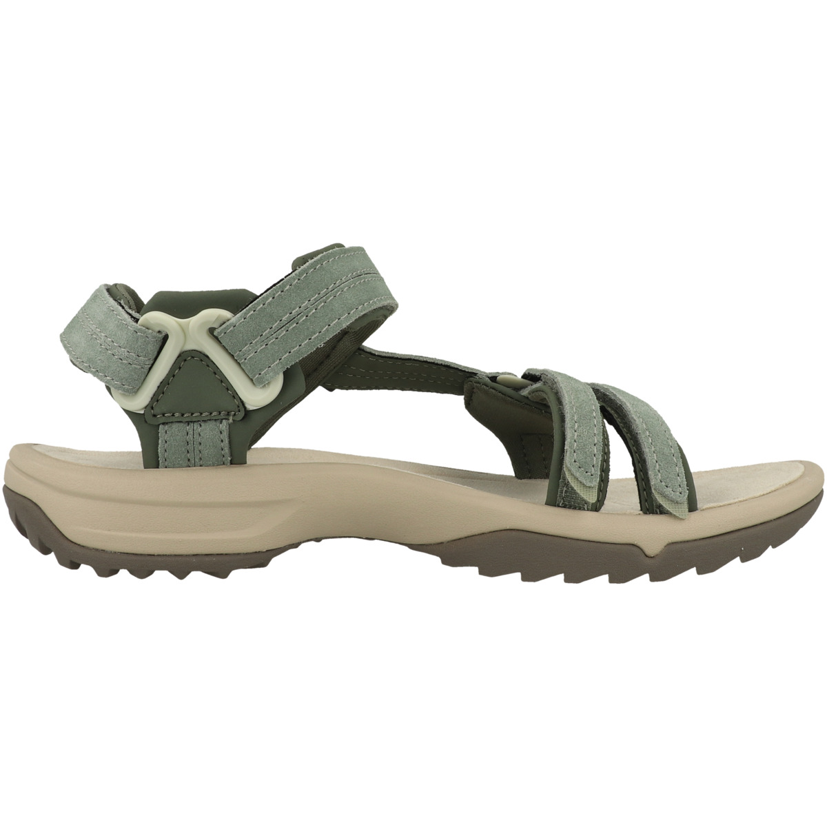 Teva Terra Fi Lite Suede Trekkingsandale hellgruen