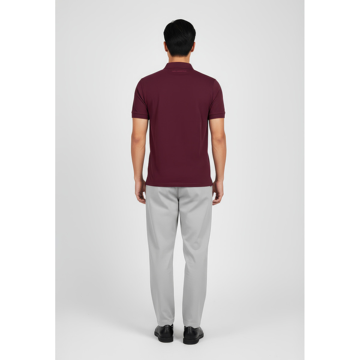 KARL LAGERFELD 745710 Poloshirt bordeaux