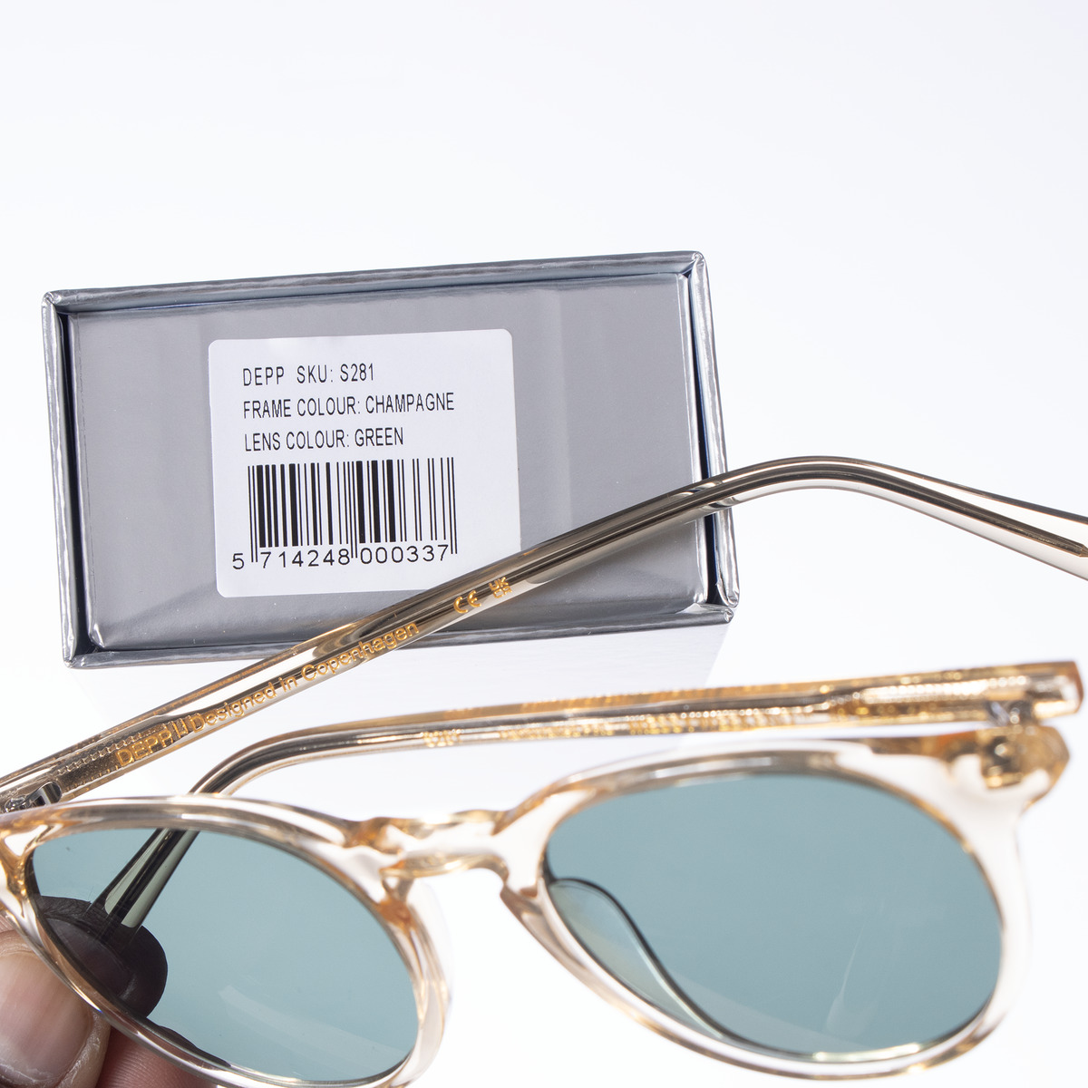 MESSYWEEKEND DEPP Sonnenbrille gold