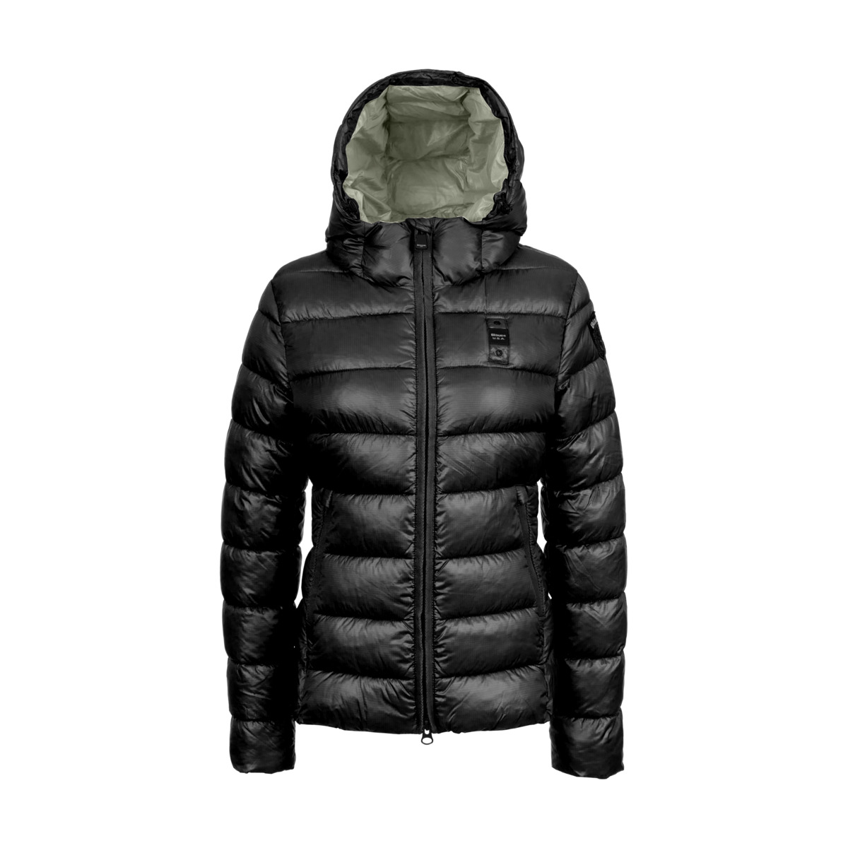 Blauer Caroll Steppjacke schwarz