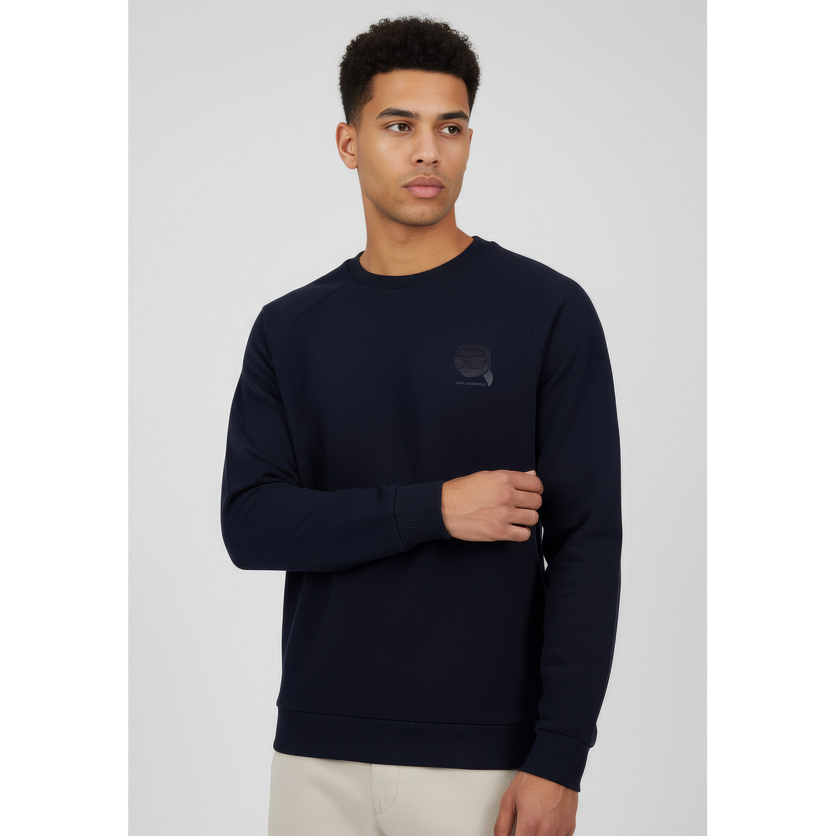KARL LAGERFELD 705010 Sweatshirt dunkelblau
