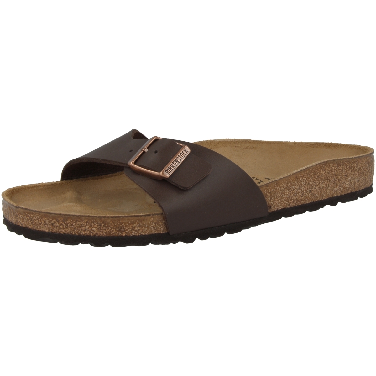 Birkenstock Madrid Birko-Flor Sandale normal braun