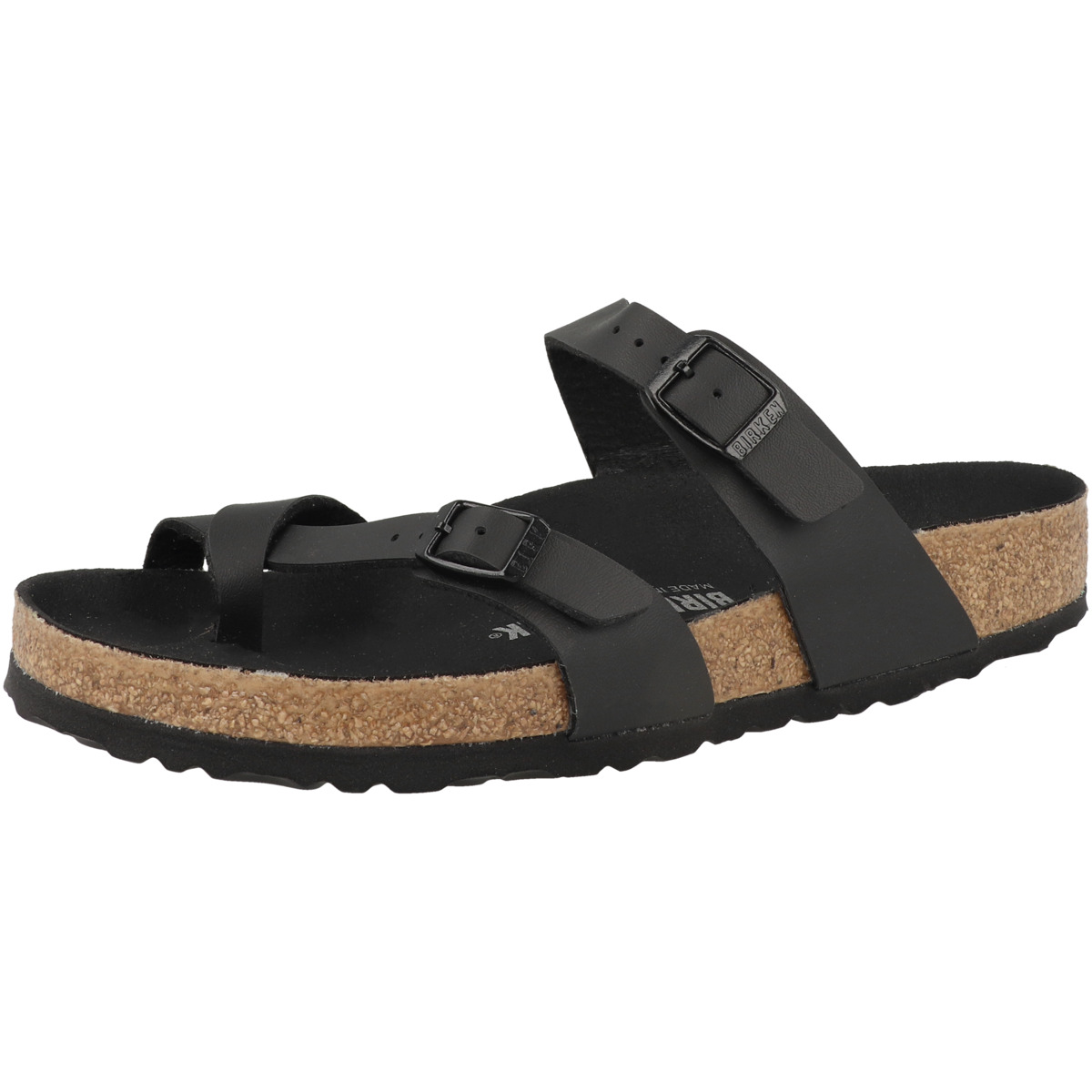 Birkenstock Mayari Birko-Flor Sandale normal schwarz