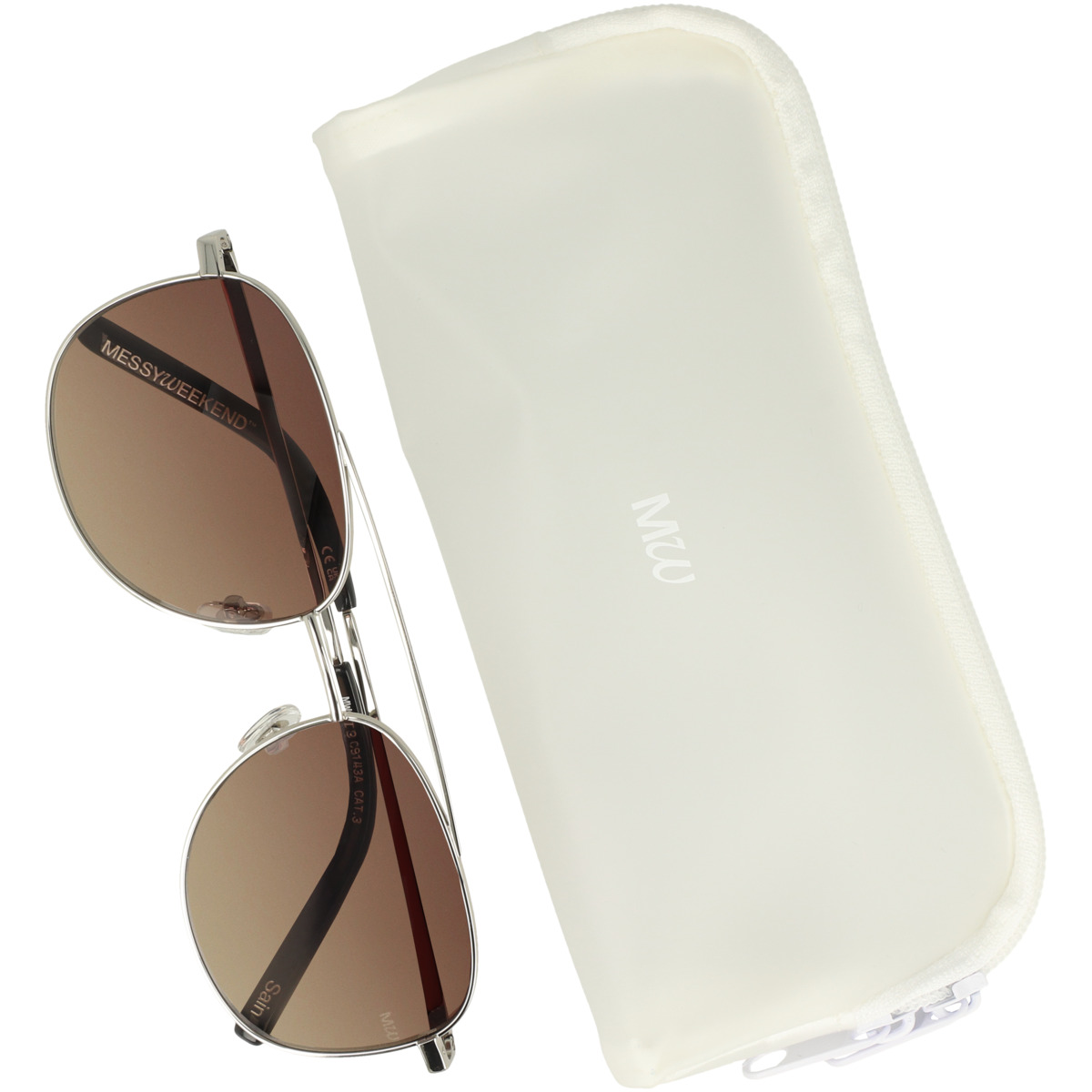 MESSYWEEKEND SAIN Sonnenbrille grau
