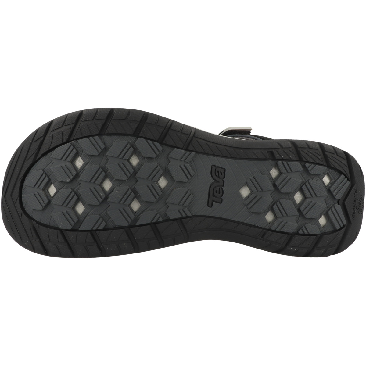 Teva Tirra Sport Leather Sandale schwarz