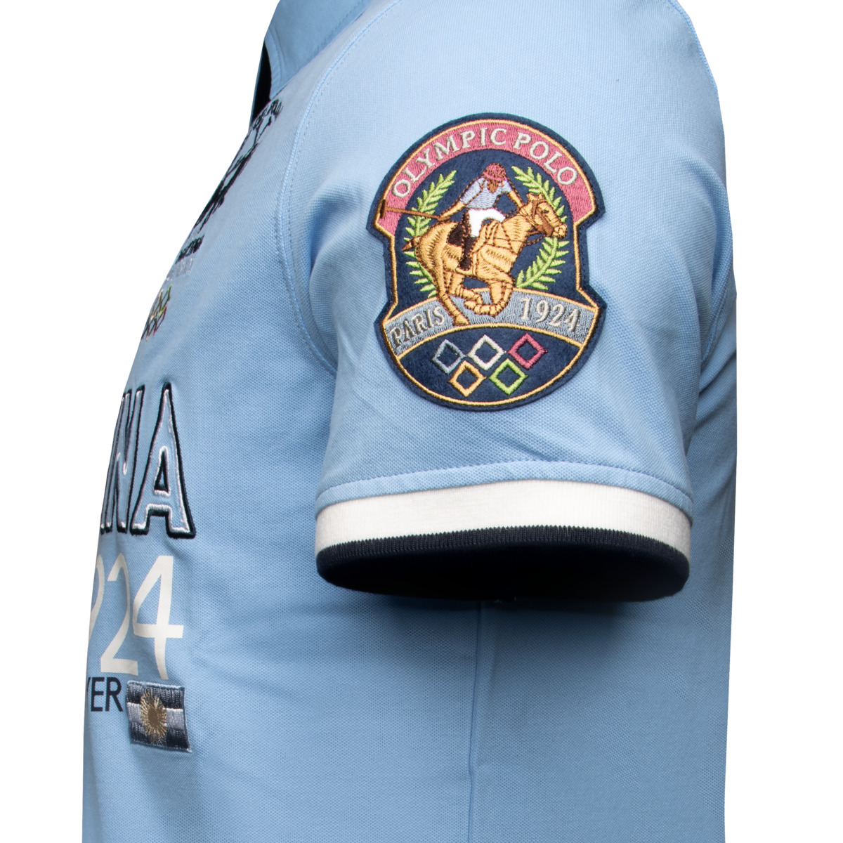 La Martina MAP616 Poloshirt hellblau