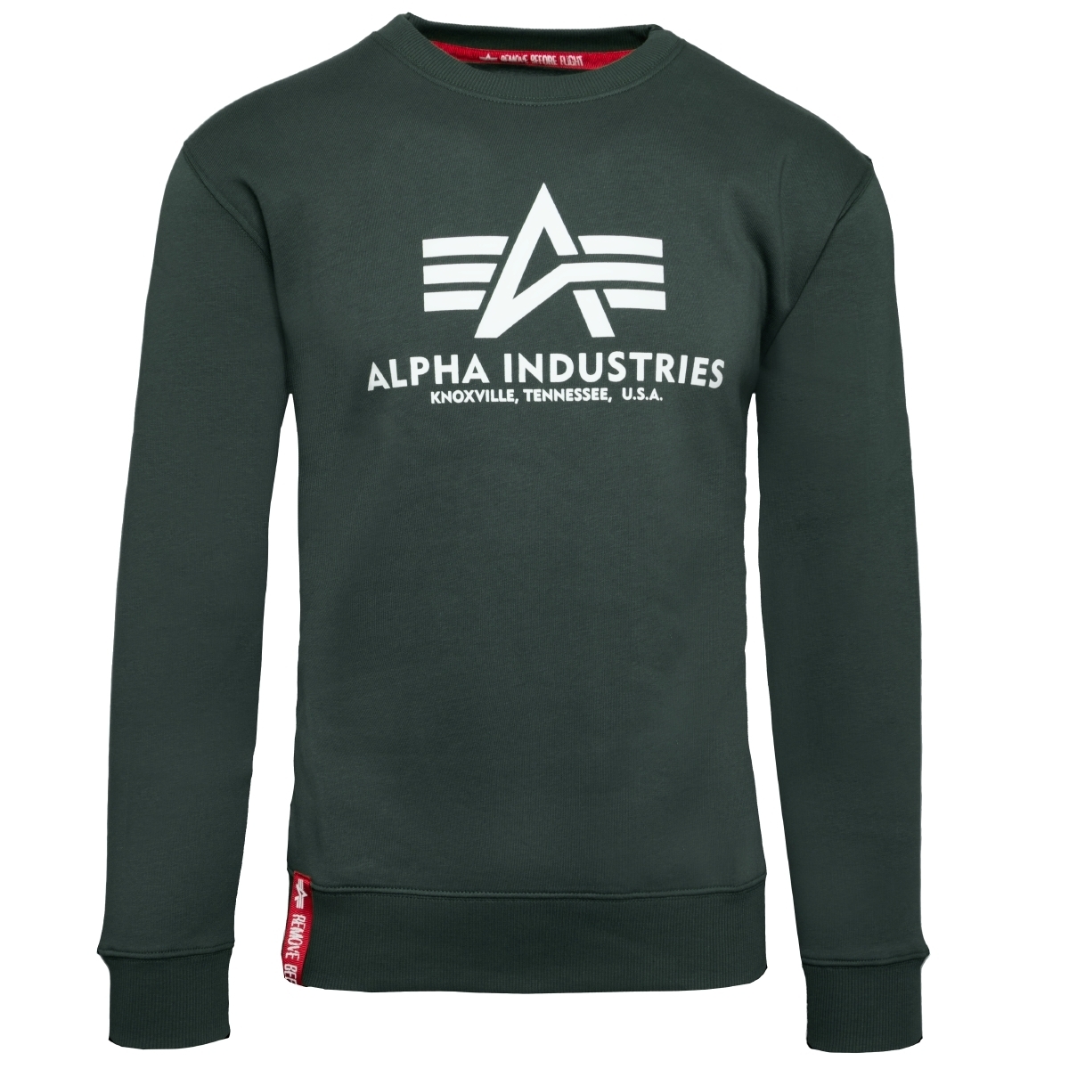 Alpha Industries Basic Sweater Sweatshirt blau