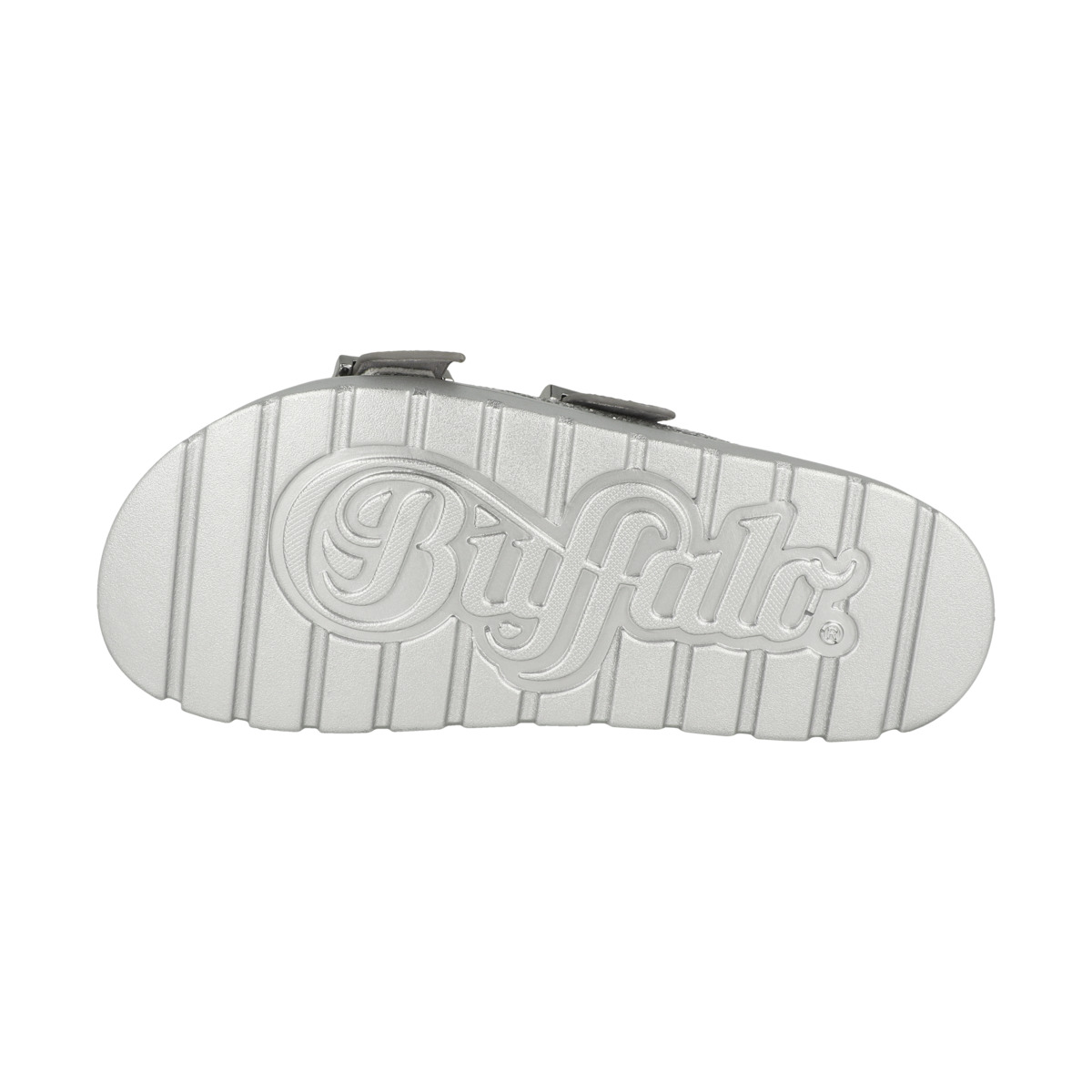 Buffalo Raya Ari Glam Pantolette silber
