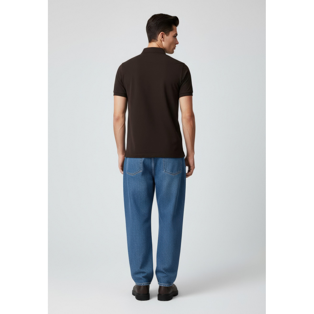 KARL LAGERFELD 745025 Poloshirt dunkelbraun