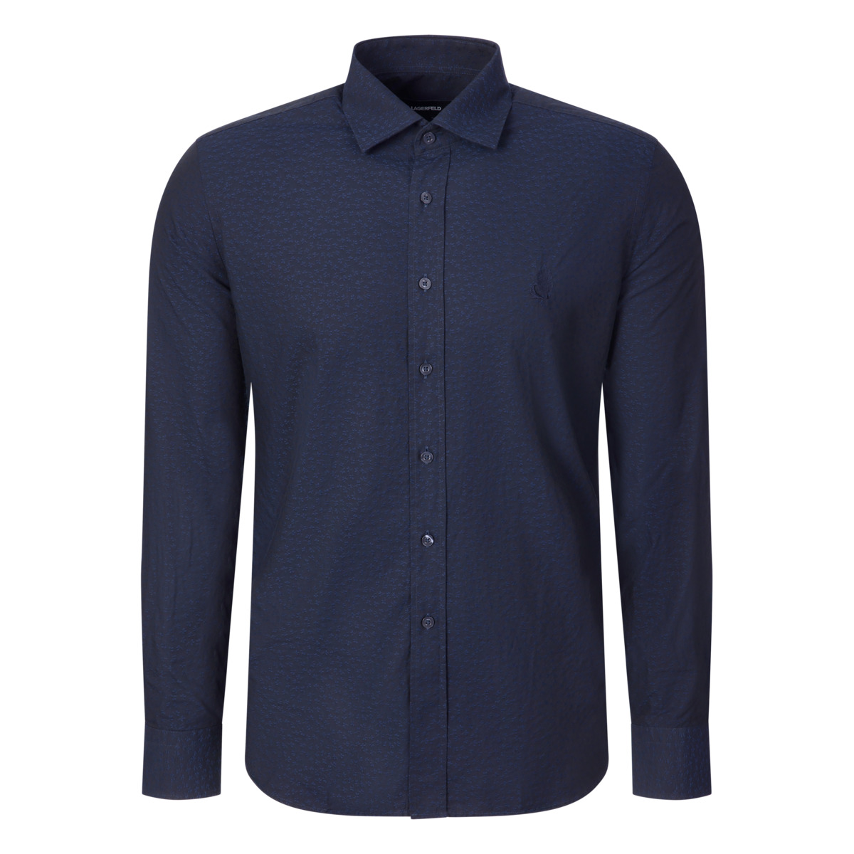 KARL LAGERFELD 605084 Hemd dunkelblau
