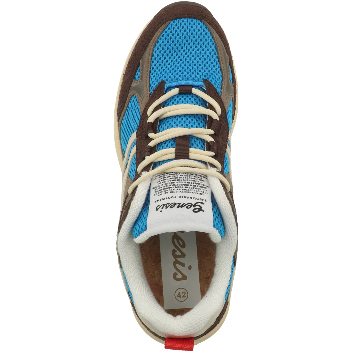 Genesis G-Eco`99 Contra Mesh Sneaker low braun