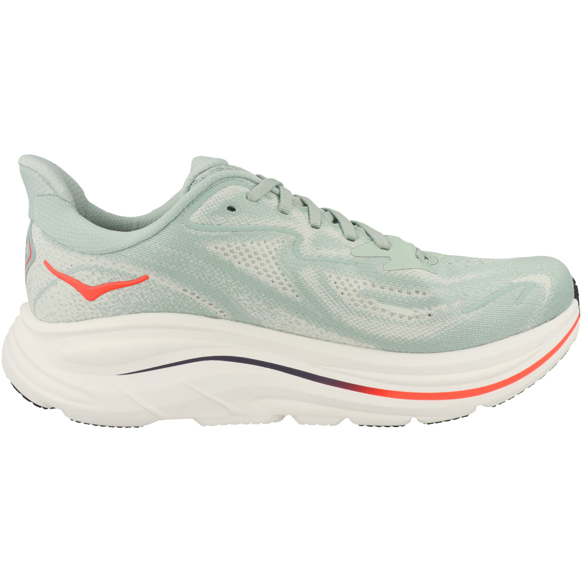 HOKA Clifton 10 Laufschuhe hellgruen