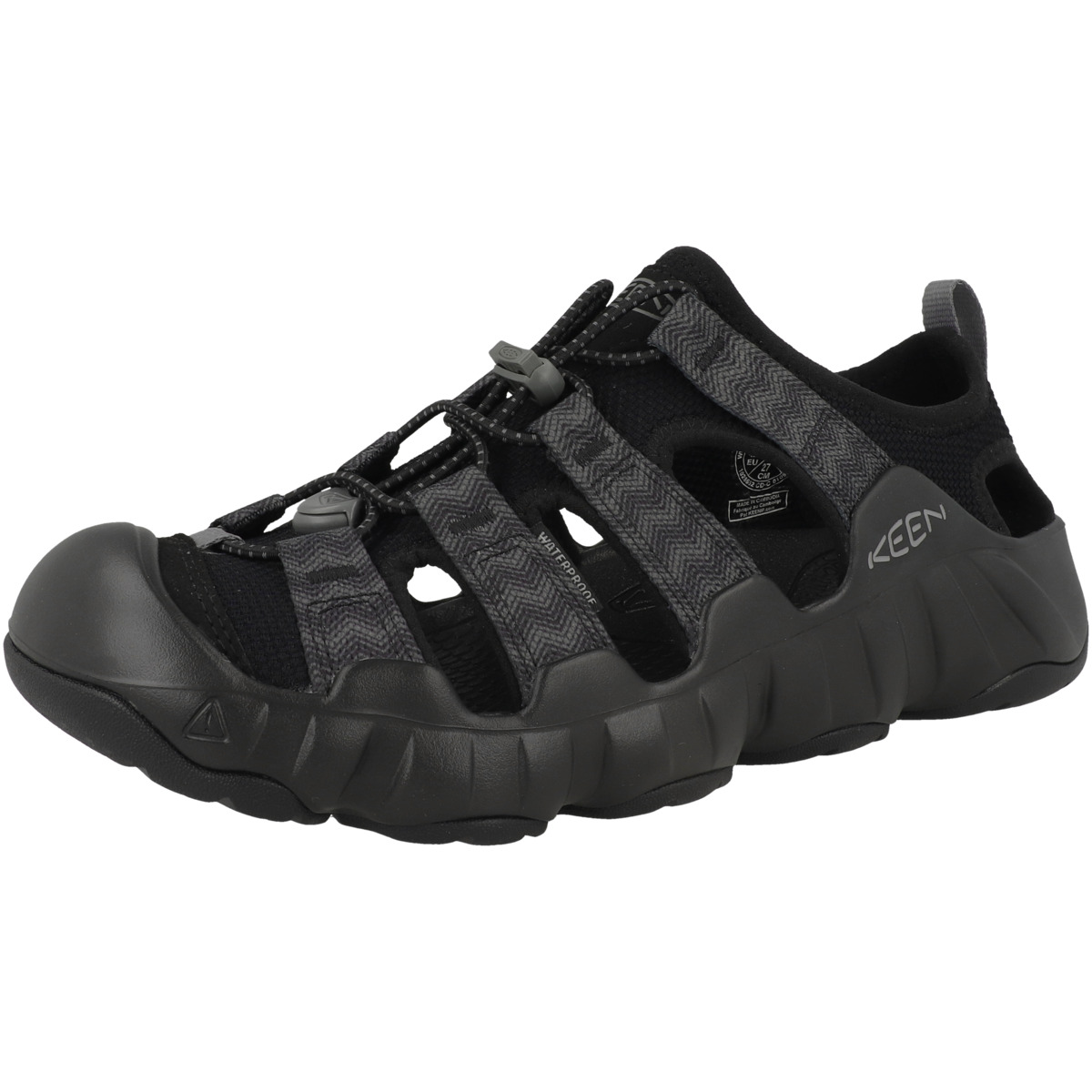 Keen Hyperport H2 Sandale schwarz
