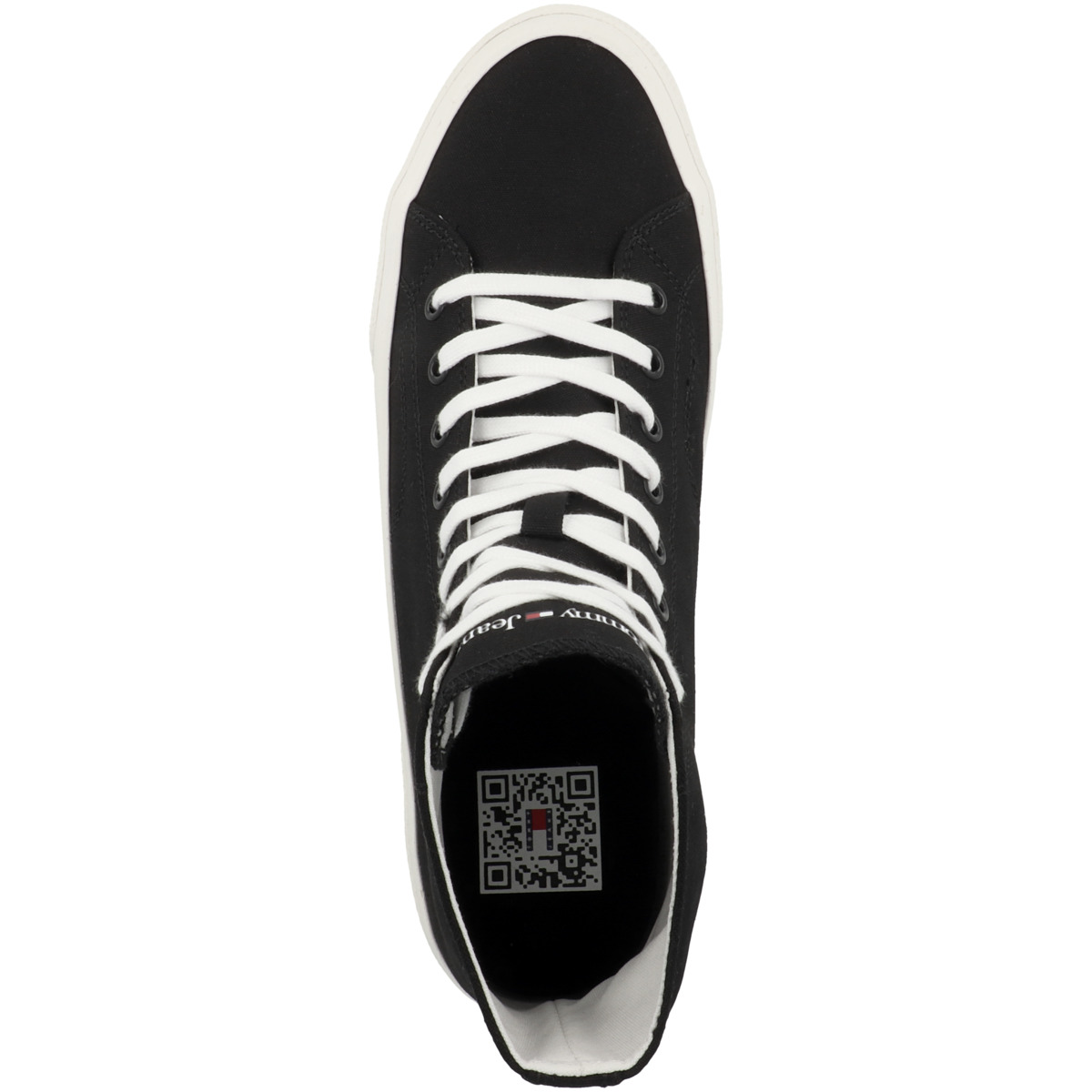 Tommy Hilfiger Tommy Jeans Mid Canvas Color Sneaker schwarz