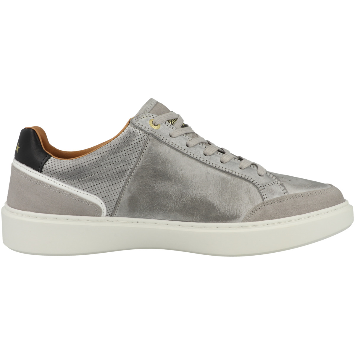 Pantofola d Oro Laceno Uomo Low Sneaker grau
