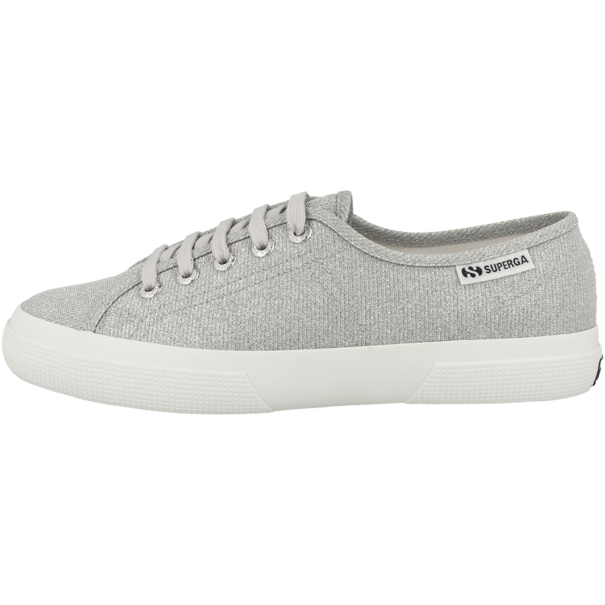Superga 3750 Jersey Lame Leggera Sneaker low silber