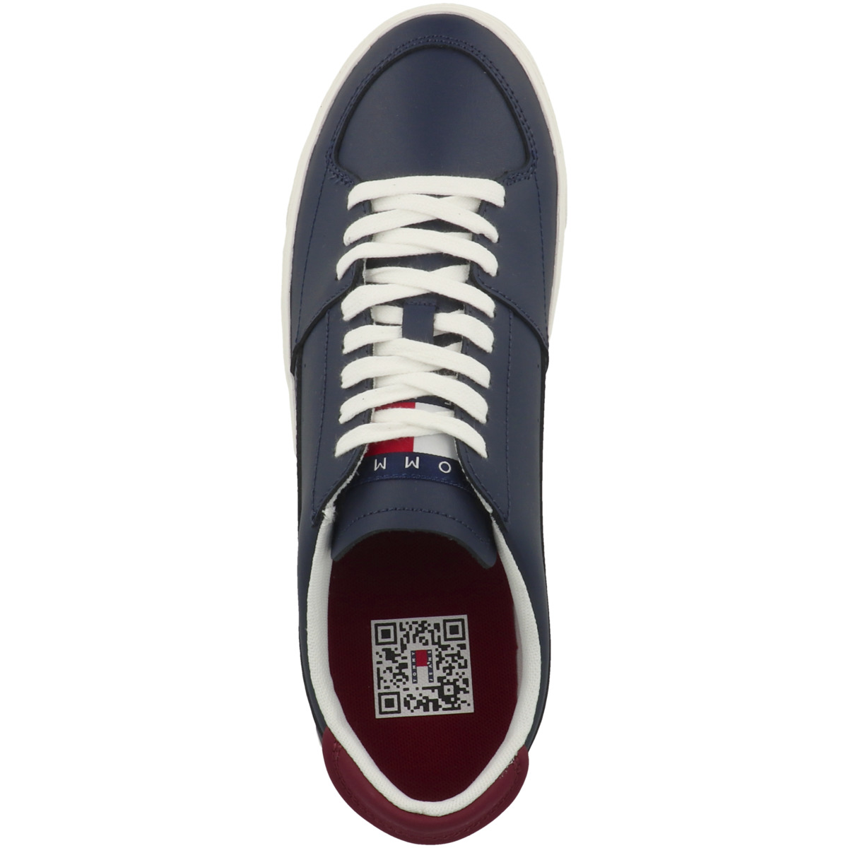 Tommy Hilfiger Tommy Jeans Vulcanized Leather Sneaker dunkelblau