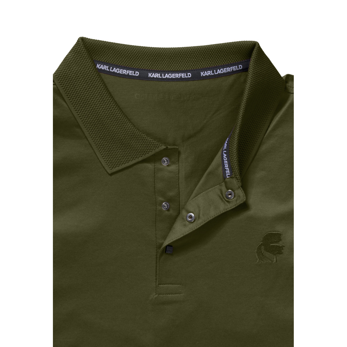 KARL LAGERFELD 745000 Poloshirt dunkelgruen
