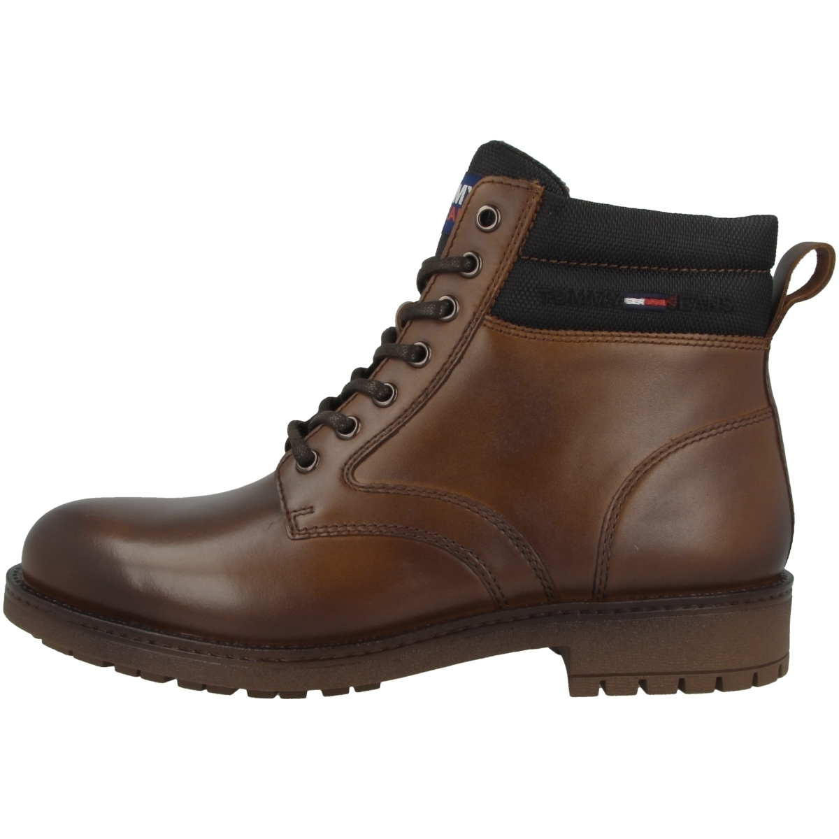 Tommy Hilfiger Tommy Jeans Classic Short Lace Up Boots braun