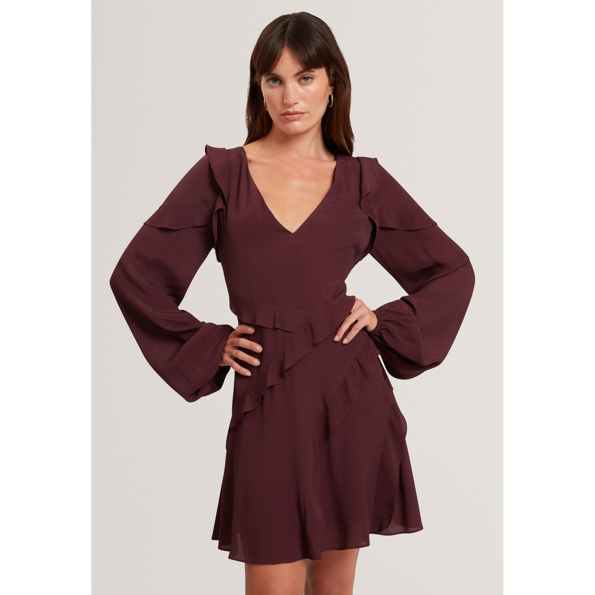Ted Baker NEIRA Minikleid bordeaux