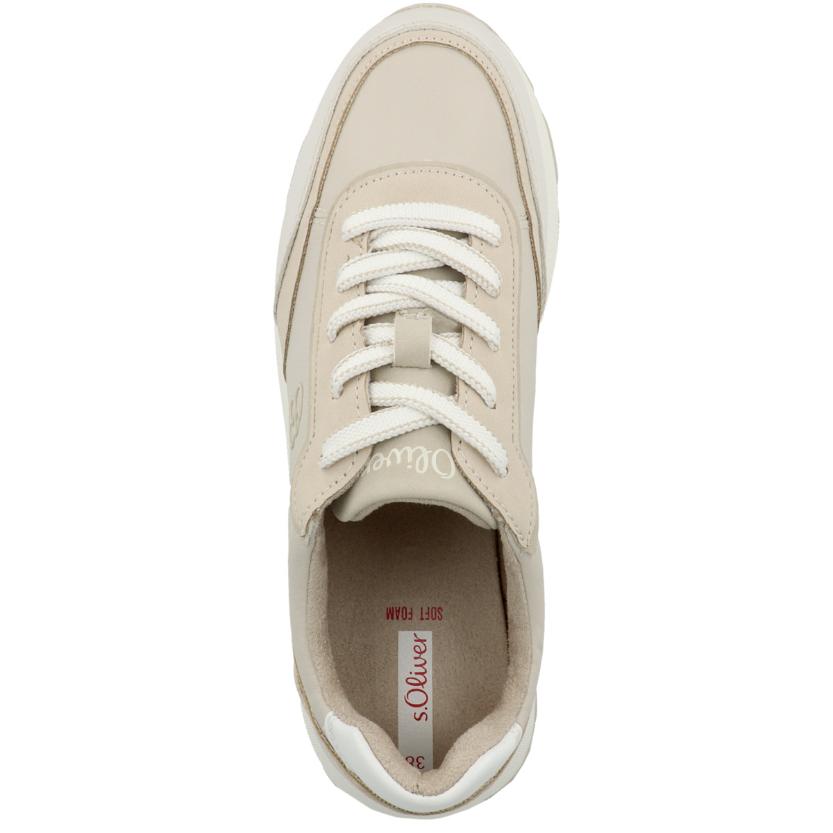 s.Oliver 5-23616-30 Sneaker low beige