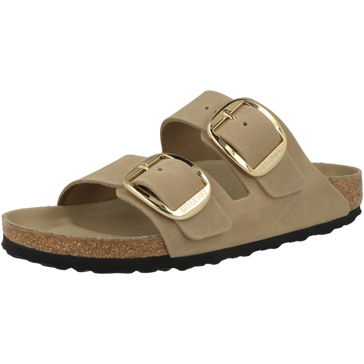 Birkenstock Arizona Big Buckle geöltes Naturleder Sandale schmal braun