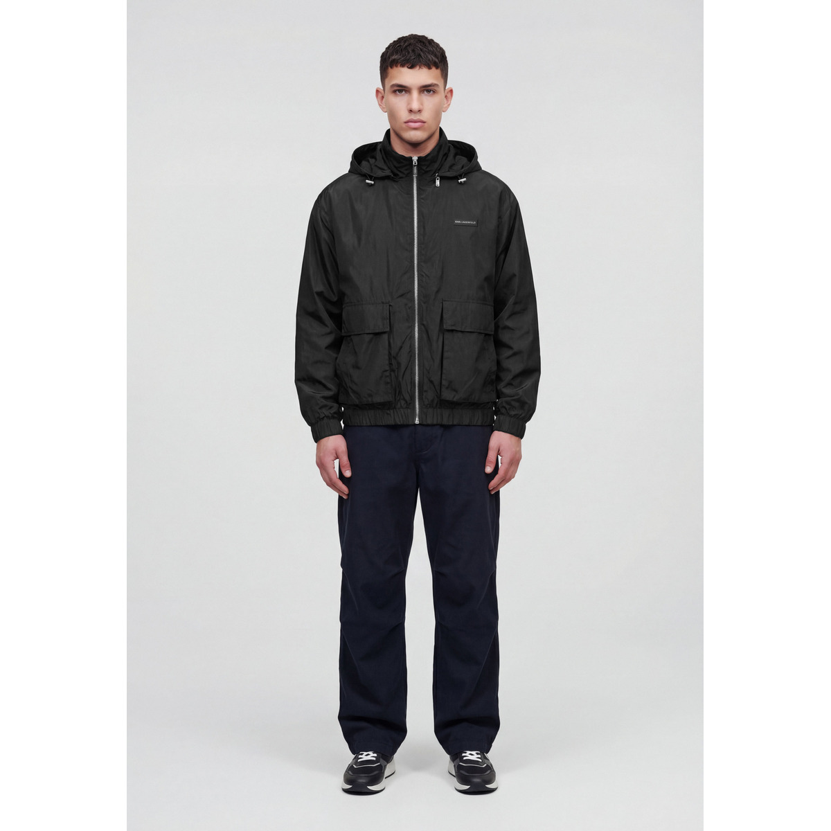 KARL LAGERFELD 505000 Blousonjacke schwarz