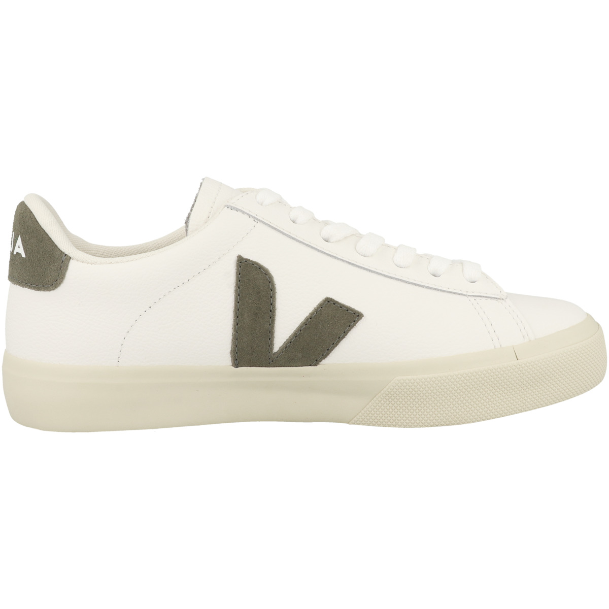 VEJA Campo Chromefree Leather Sneaker low weiss