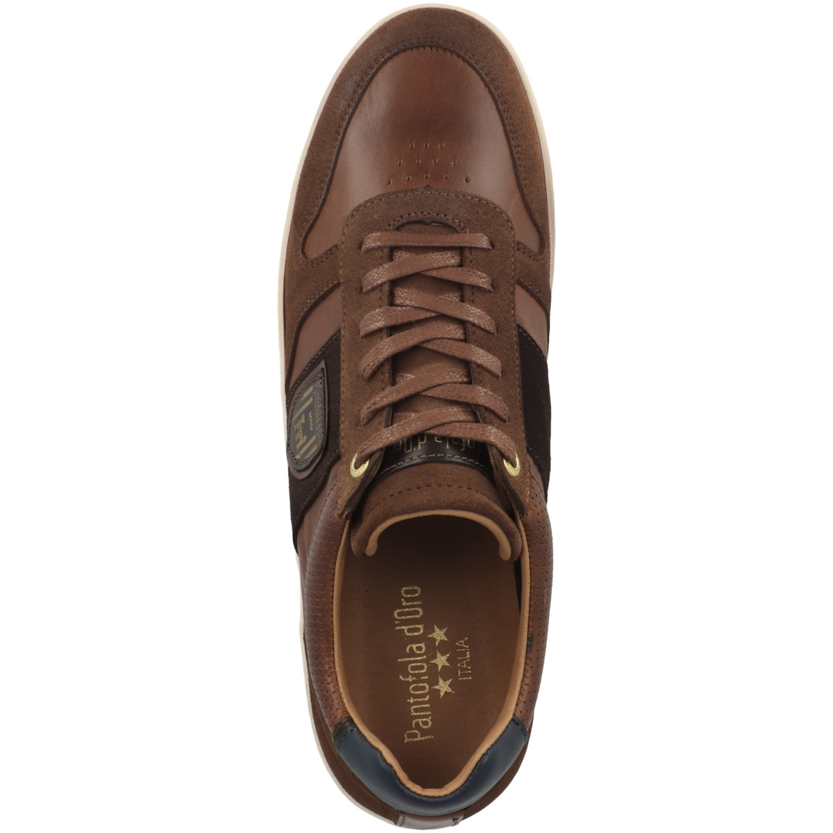 Pantofola d Oro Palermo Uomo Low Sneaker hellbraun