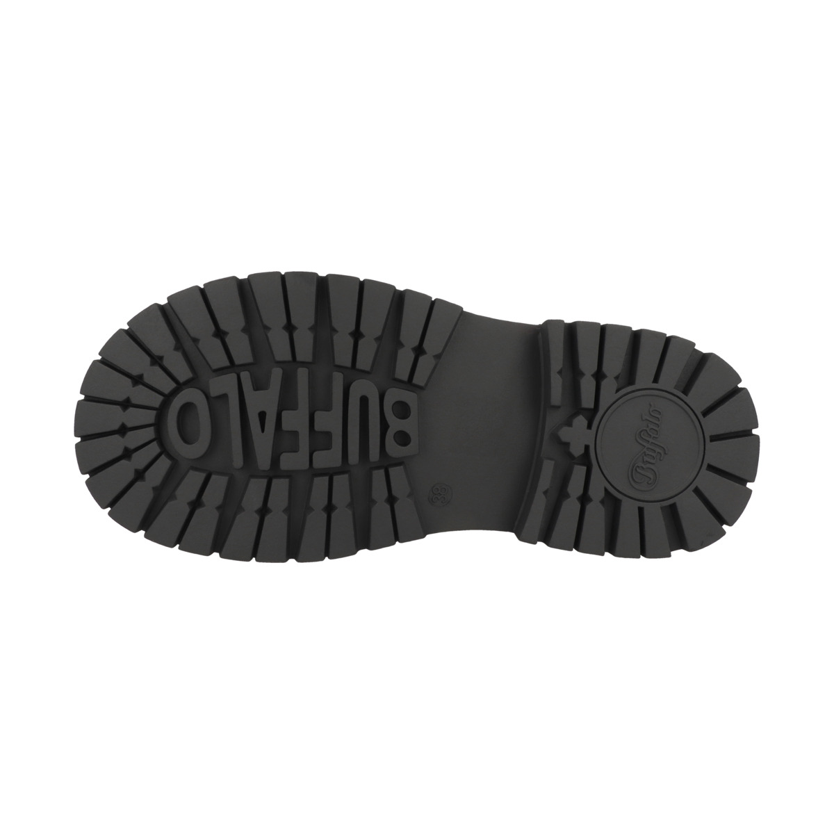 Buffalo Lennox Cross Pantolette creme