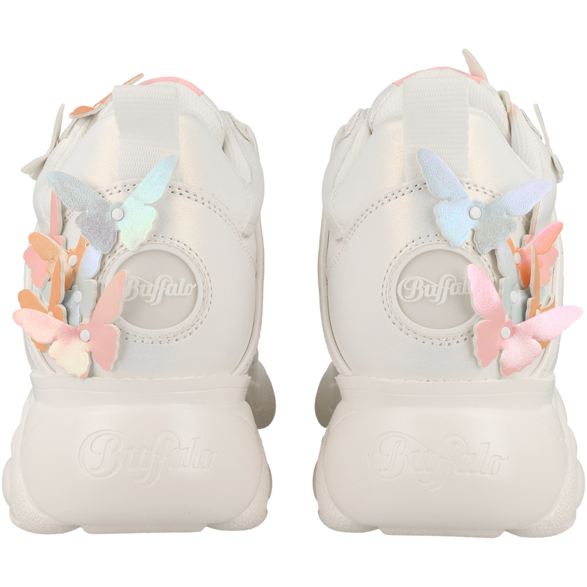 Buffalo Cld Corin Butterfly Sneaker low weiss