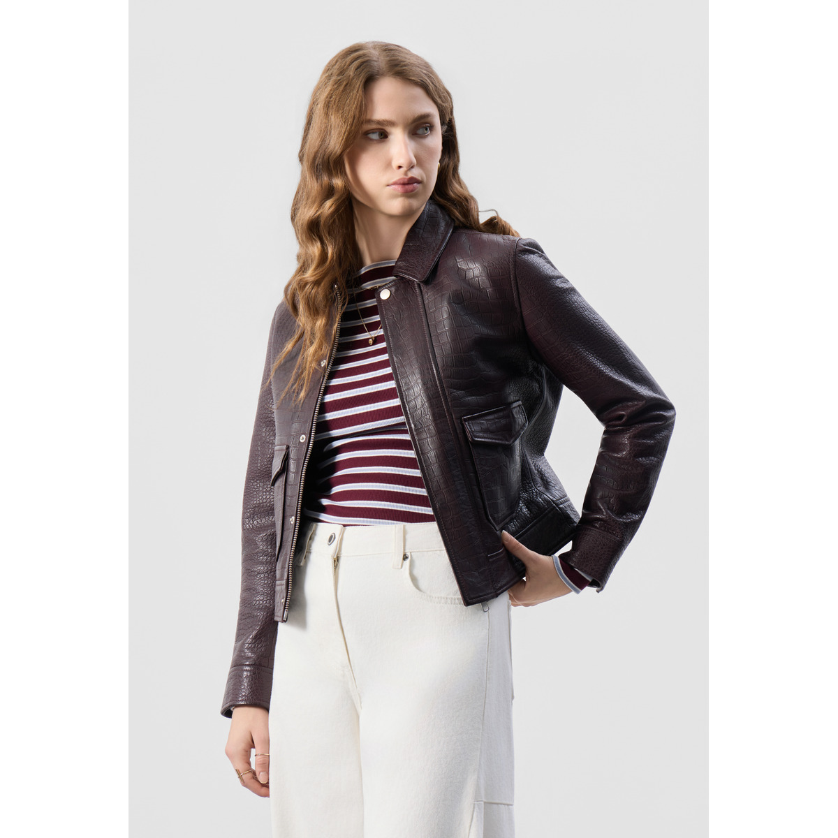 Bolongaro Trevor Blaire Jacket Lederjacke schwarz