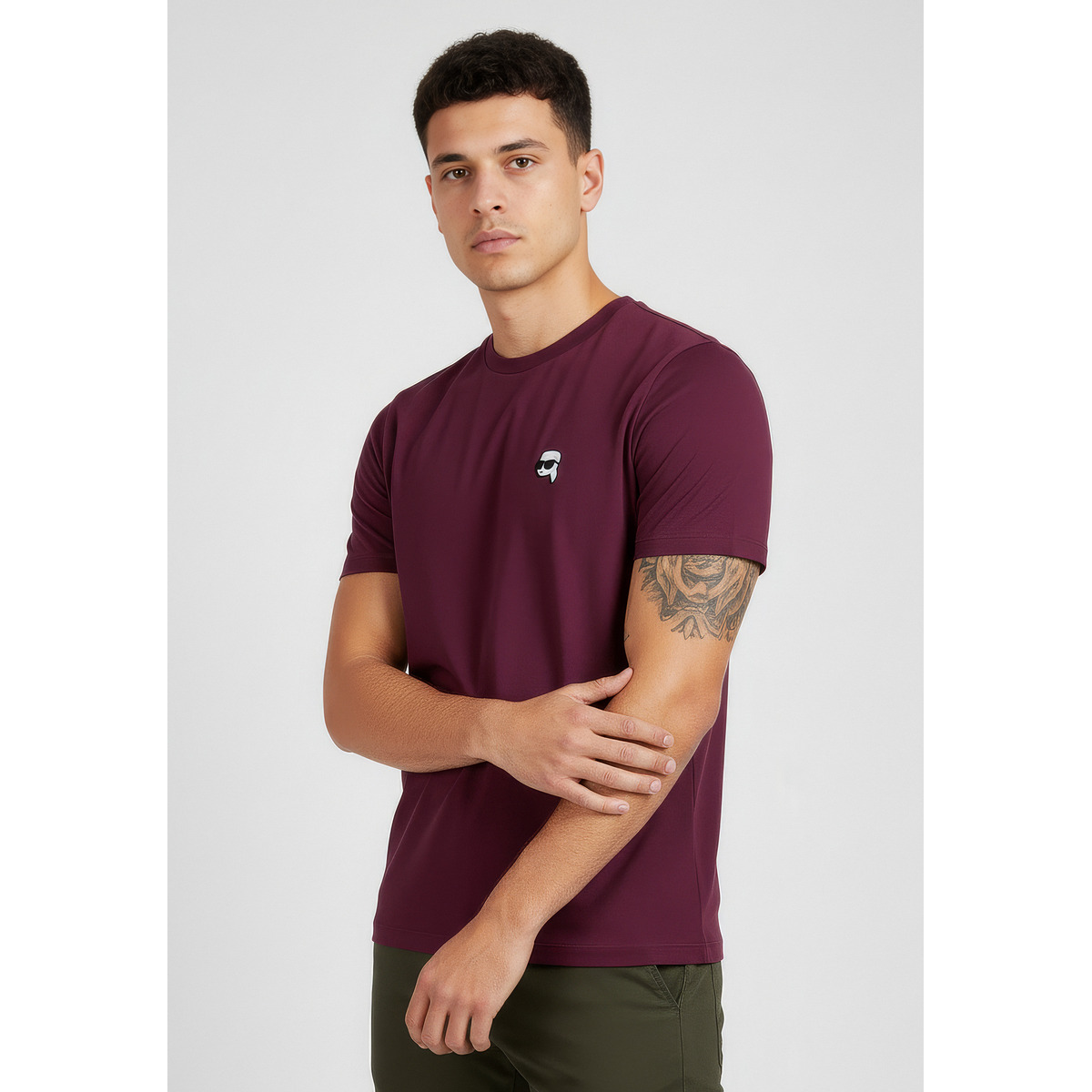 KARL LAGERFELD 755710 T-Shirt bordeaux