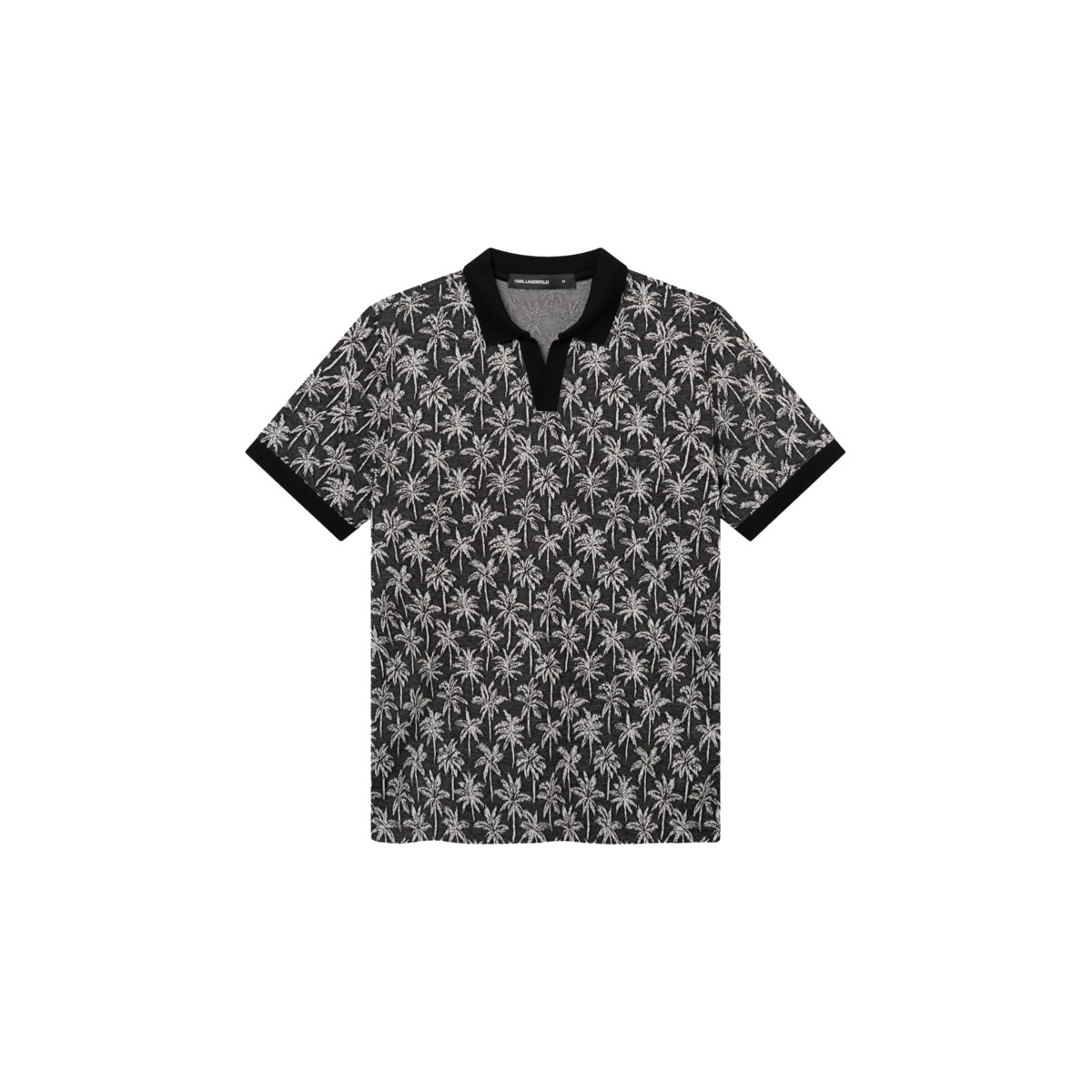 KARL LAGERFELD 745007 Poloshirt schwarz