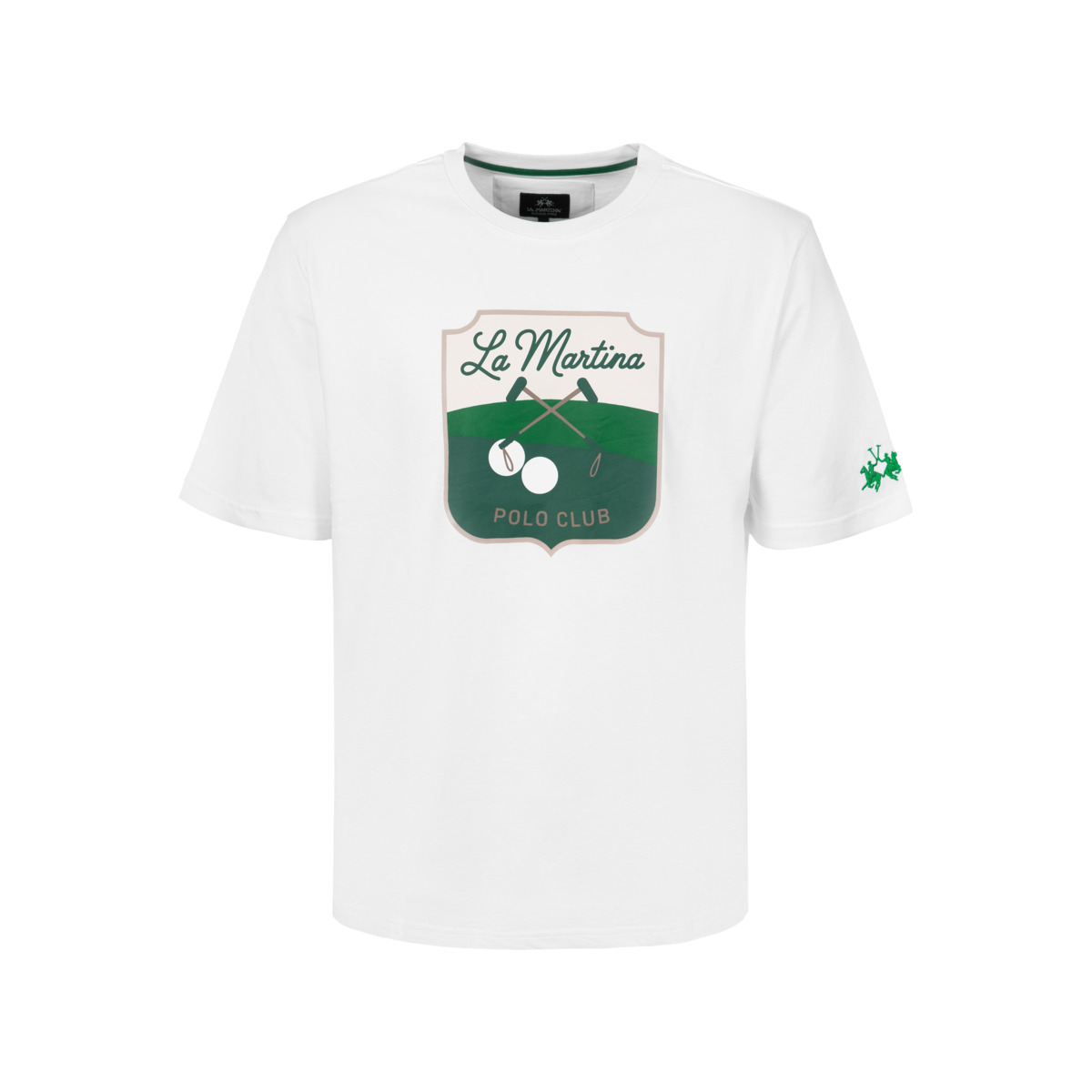 La Martina MCR325 T-Shirt weiss
