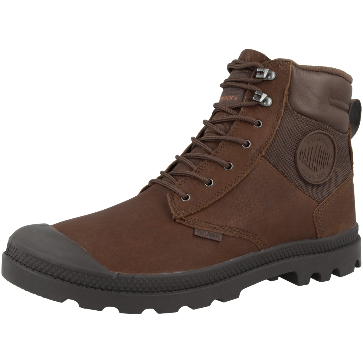 Palladium Pampa Shield Waterproof+ Leather Boots braun