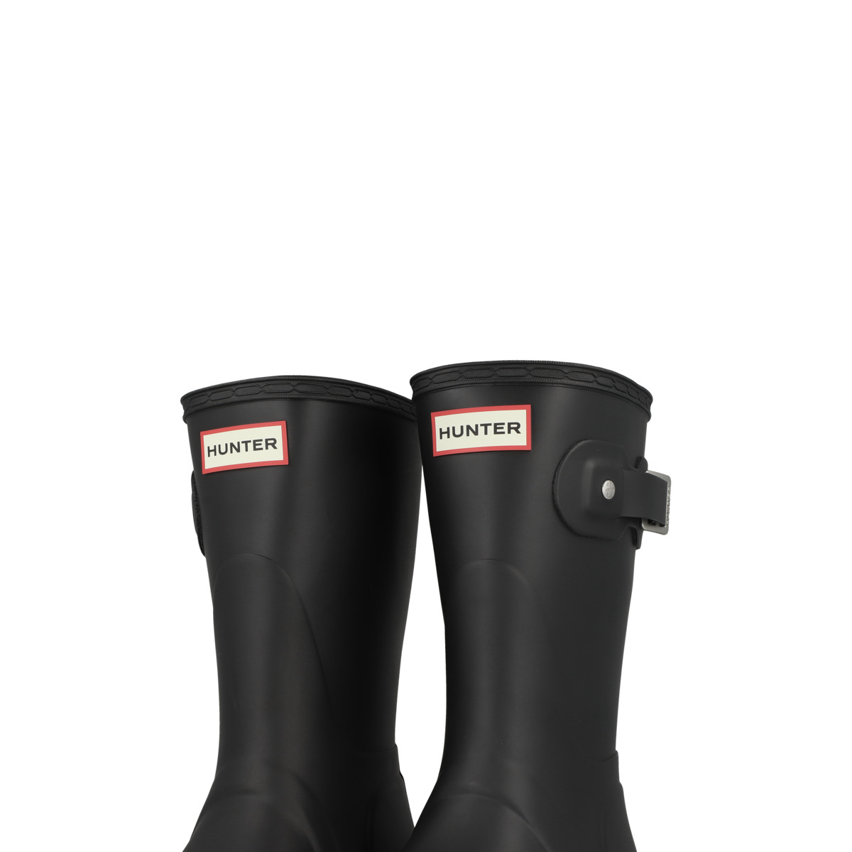 Hunter Womens Original Short Boot Gummistiefel schwarz