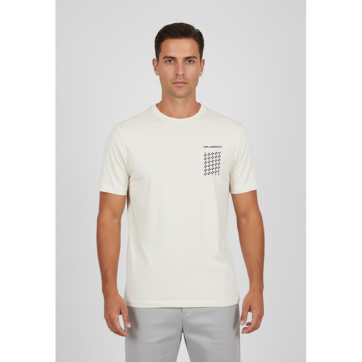 KARL LAGERFELD 755034 T-Shirt creme