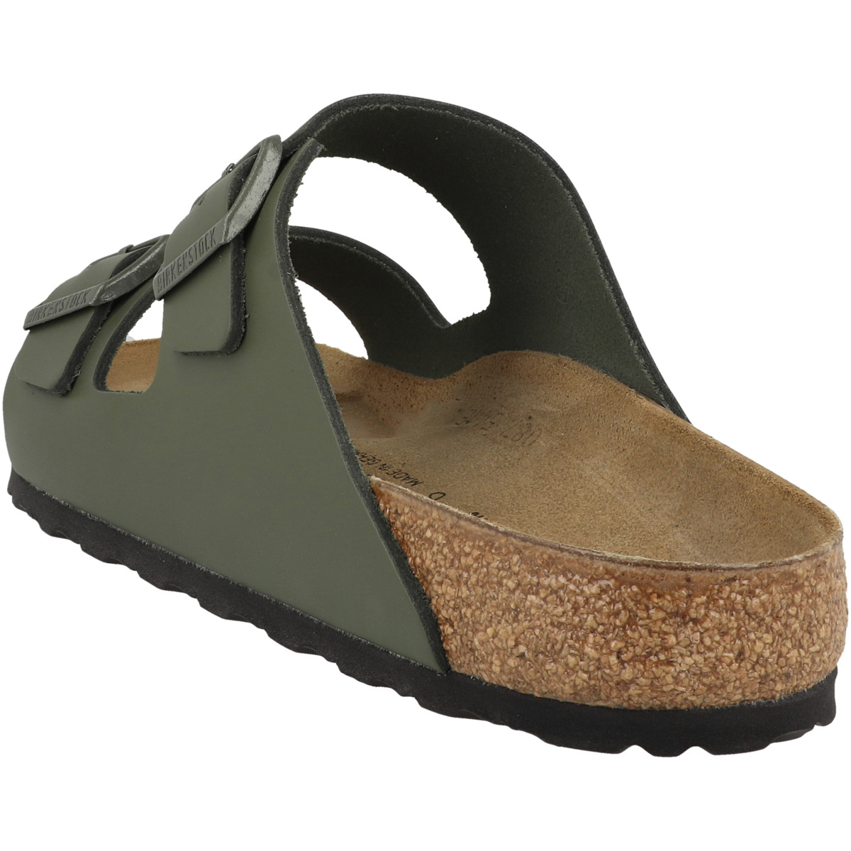 Birkenstock Arizona Naturleder Sandale normal dunkelgruen