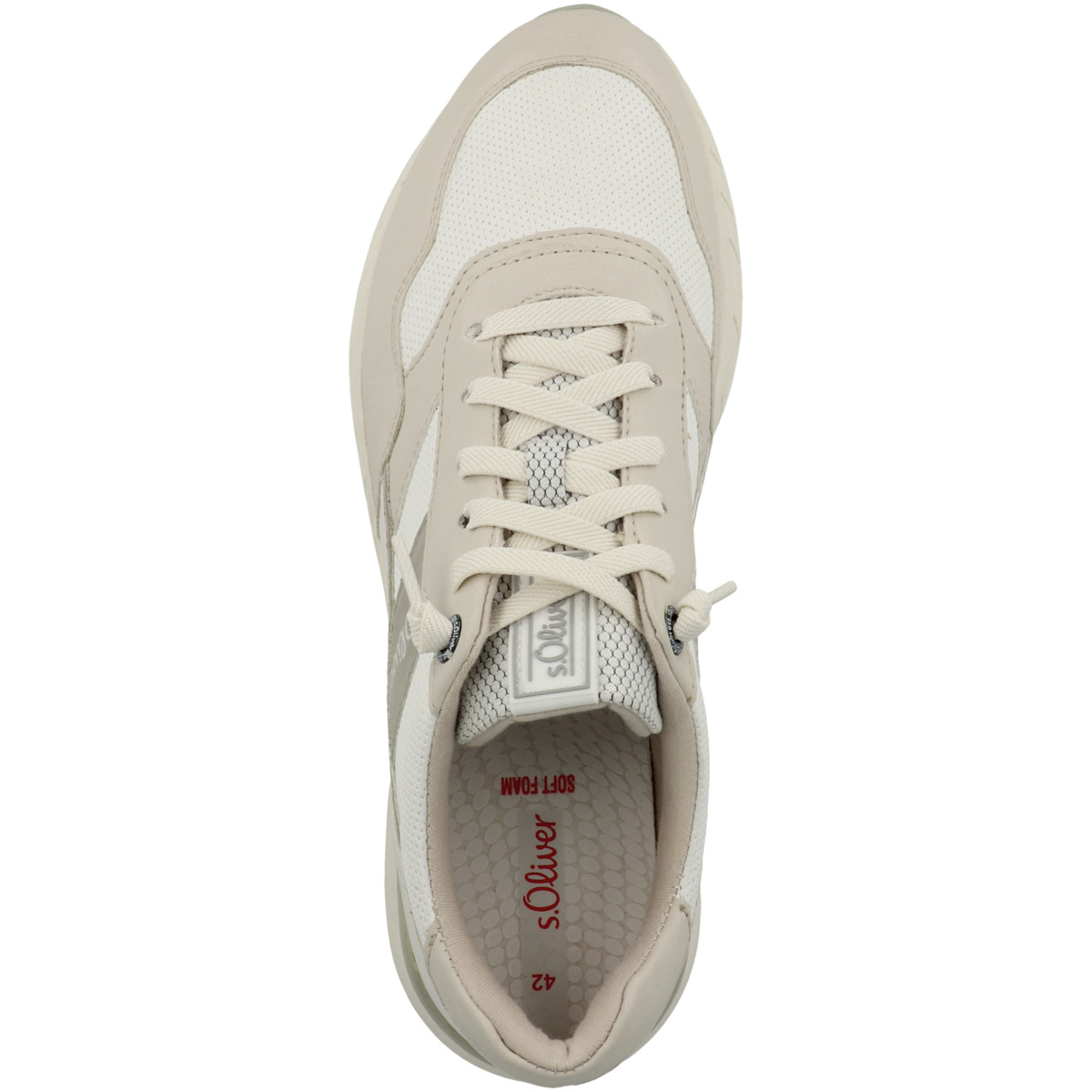 s.Oliver 5-13624-30 Sneaker low creme