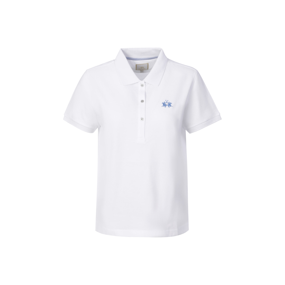 La Martina WCP006 Poloshirt weiss
