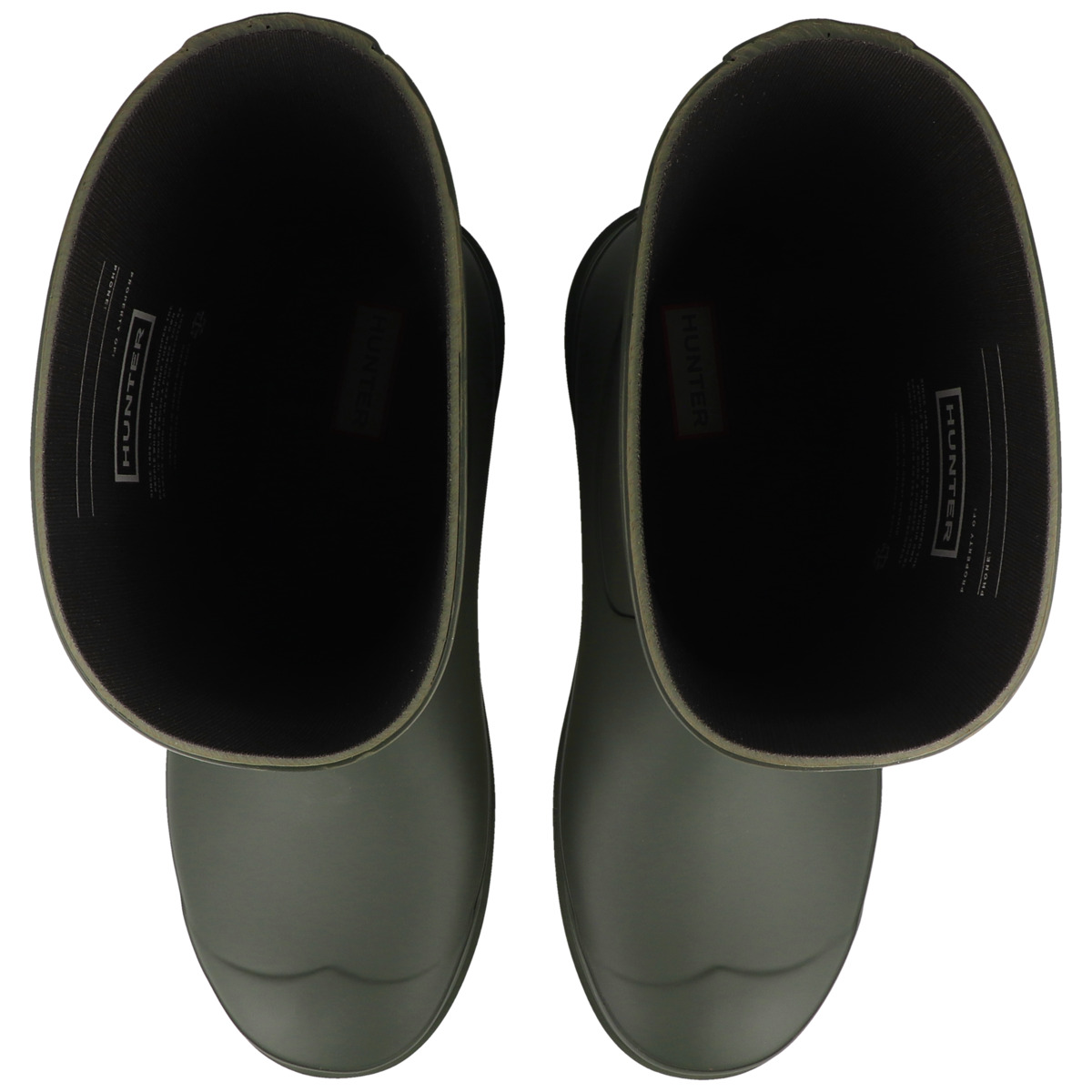 Hunter Unisex Downpour Short Boot Gummistiefel dunkelgruen